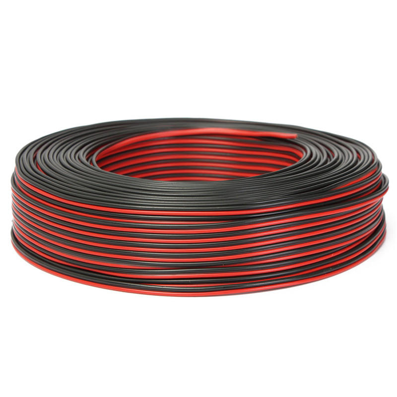 Câble 2G0.75mm² rouge et noir