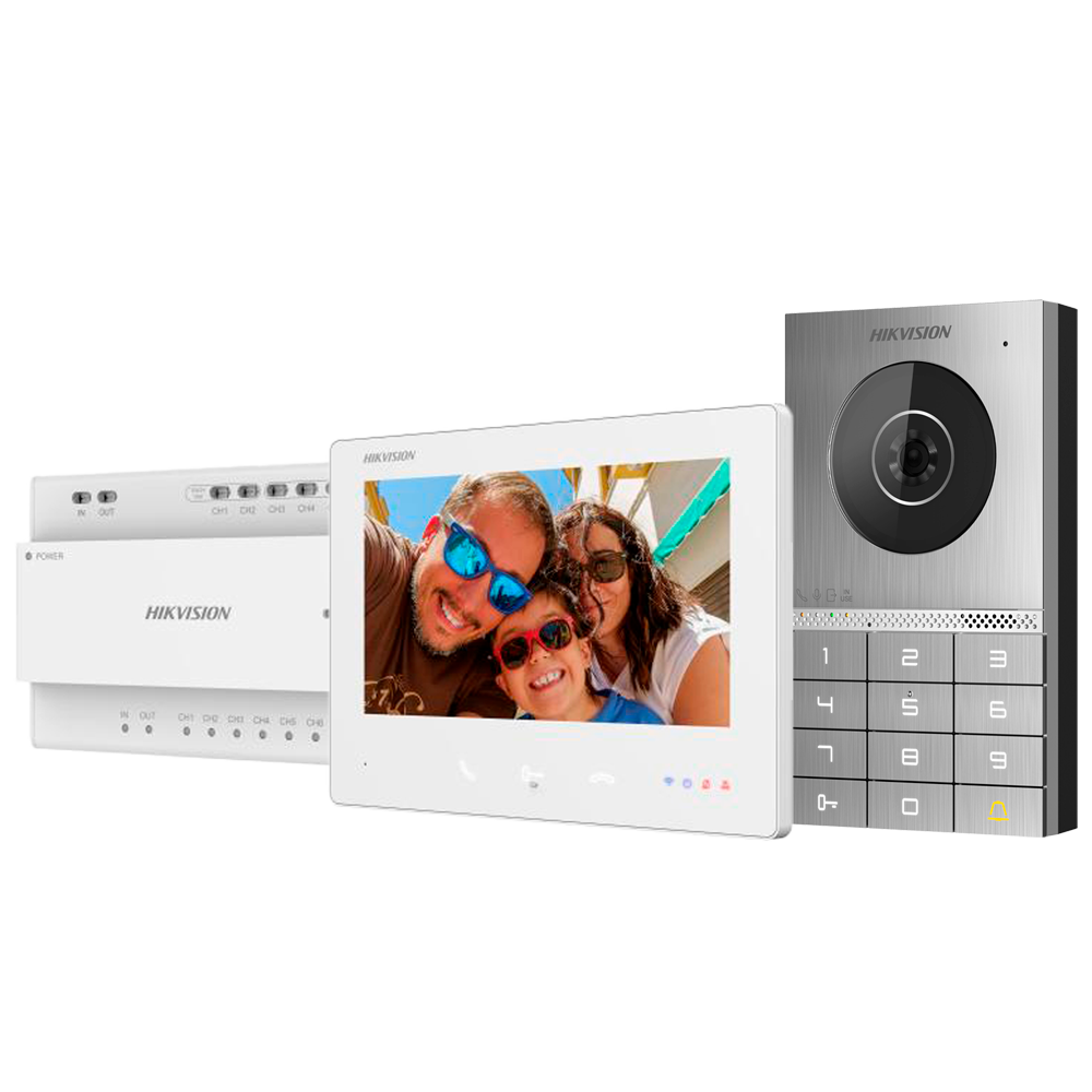 Hikvision DS-KIS706EY 2-Wire HD Villa Video Intercom Kit