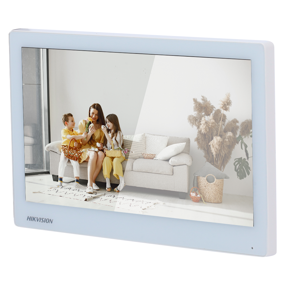 Hikvision DS-KH6350-WTE1/White 7" Moniteur d'interphone IP POE tactile + WIFI 