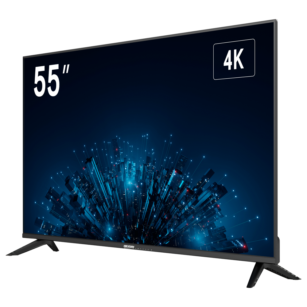 Hikvision DS-D5255U3-1V0D 55" UHD Monitor with built-in decoder – Max. 36 channels / max. 32 MP