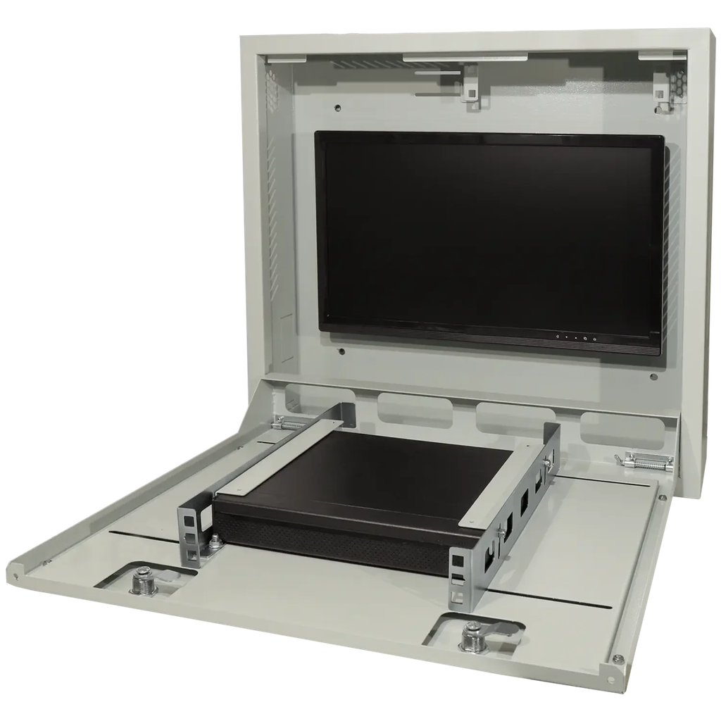 Lanview 19" 2U Open Wall Rack with Adjustable Depth 515 x 150-350 x 108 mm