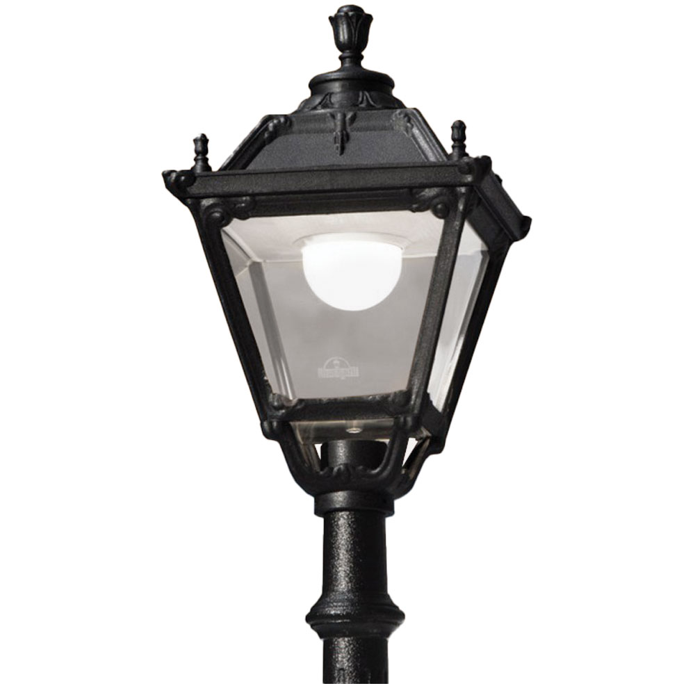 [96TOBIA30CCT/BL] KARMEL -TOBIA POST LIGHT E27-30W CCT BLACK