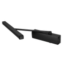 DR-DC3V-SA-H-BLACK Sliding-arm door closer, Black