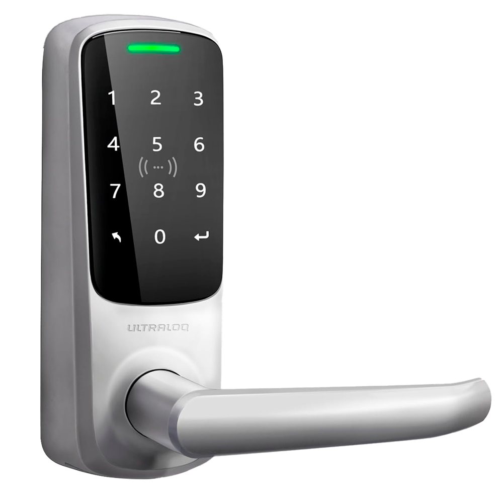 Anviz Ultraloq UL-LATCH5-NFC Serrure intelligente  NFC, PIN - Wi-Fi et Bluetooth - 4 x piles AA Application mobile  IP65
