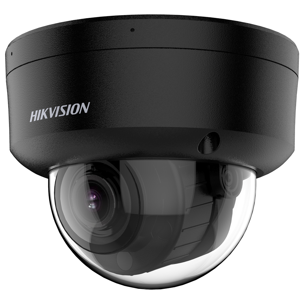 HIKVISION DS-2CD2783G2-LIZS2U(2.8-12mm)/BLACK  8MP IP-camera Zwart met Smart Hybrid Light en gemotoriseerde varifocale lens (2,8-12 mm)