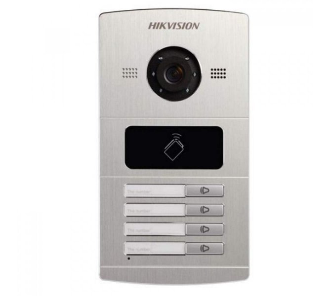 HIKVISION DS-KV8402-IM Station de porte IP 4 boutons