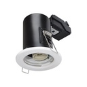VT-701 GU10 VASTE BRANDWERENDE DOWNLIGHT ARMATUUR IP20-WIT