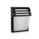VT-754 APPLIQUE - NOIR MAT (VERRE GIVRÉ)