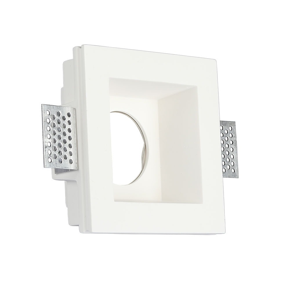 92GDL13S DOWNLIGHT EN PLASTIQUE CARRÉ GU10 120x120
