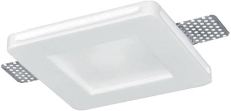 92GDL06SGL GIPS DOWNLIGHT VIERKANT MET DIFFUSER GU10