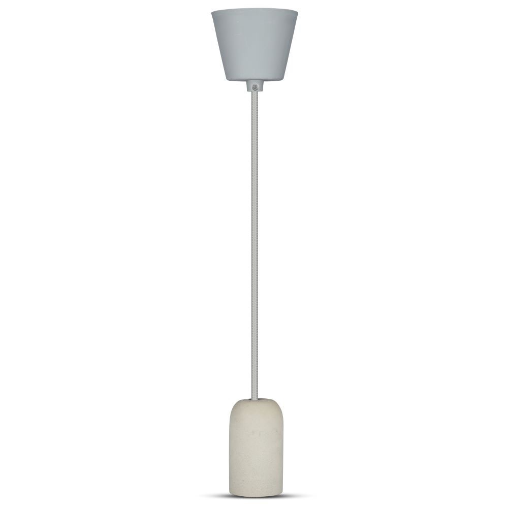 VT-7668 BETONNEN HANGLAMP LICHTGRIJS