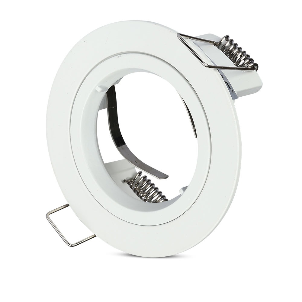 VT-774 GU10 FITTING ROND - WIT