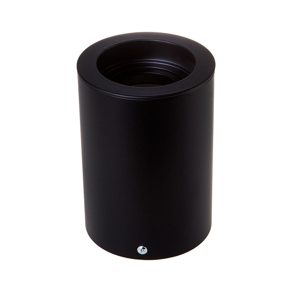 VT-796 GU10 FITTING ROND ZWART
