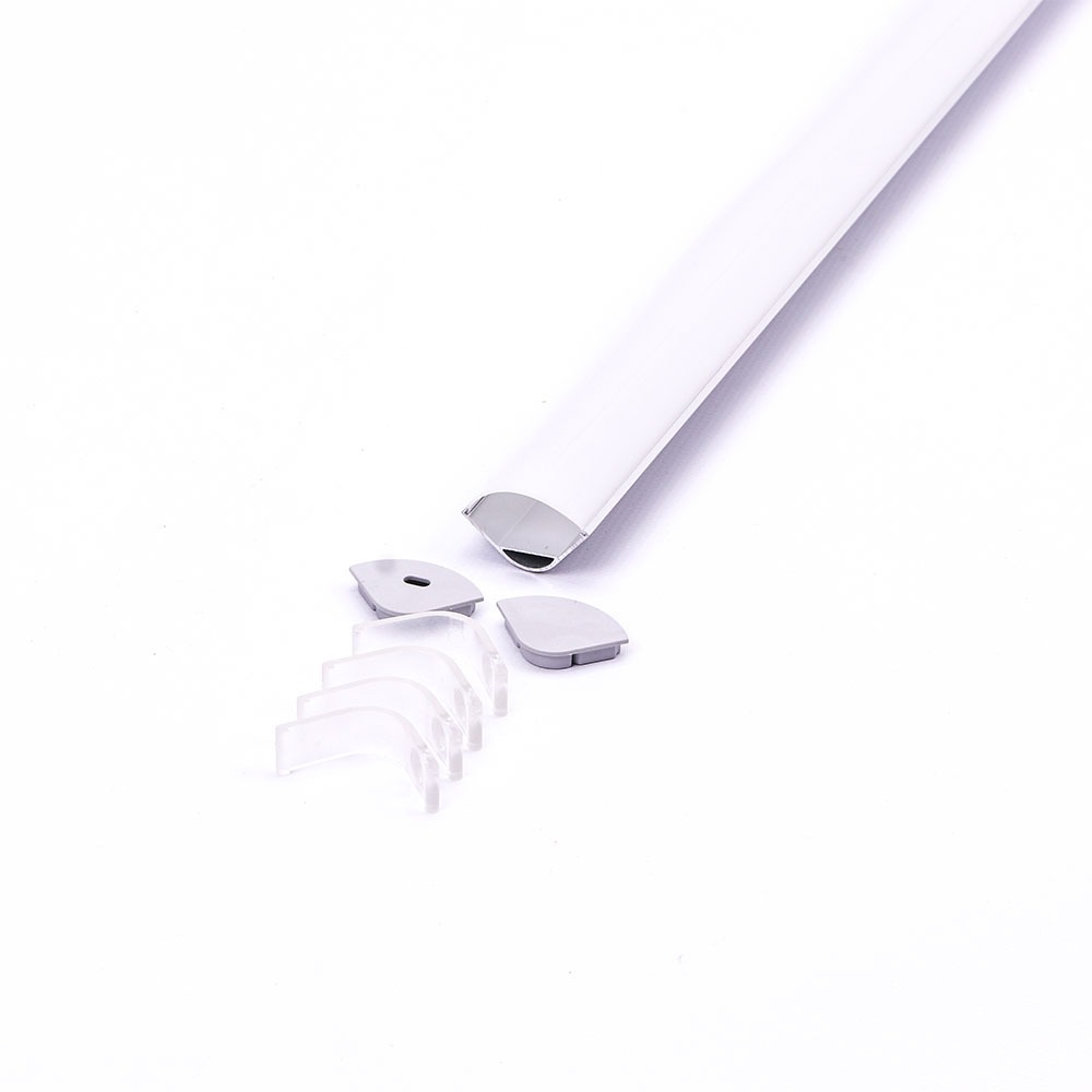 VT-8105 ALUMINIUM PROFIELSET 2000MM Wit