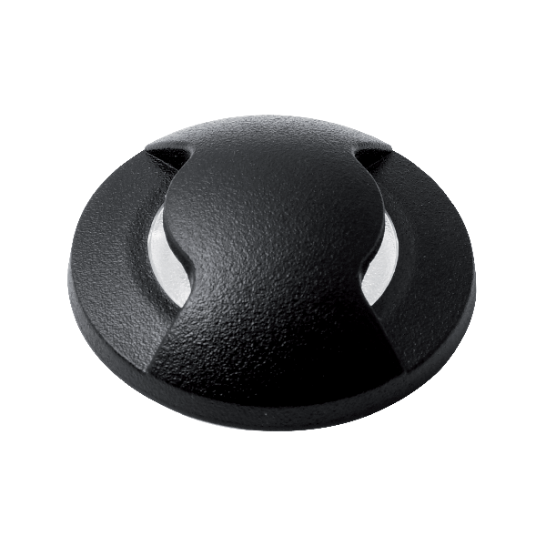 Fumagalli 96TERESA2L/BL Inbouw vloerlamphouder D:50/H:77 G9 Led-lamp 1,7W-4000K - IP67 Zwarte Hars