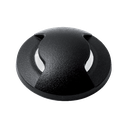 Fumagalli 96TERESA2L/BL Inbouw vloerlamphouder D:50/H:77 G9 Led-lamp 1,7W-4000K - IP67 Zwarte Hars