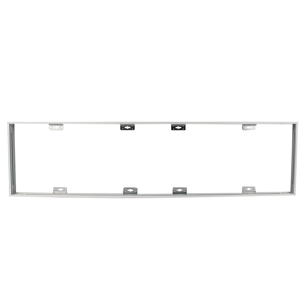 ALUMINIUM FRAME (300x1200mm) MET SCHROEVEN VAST - WIT