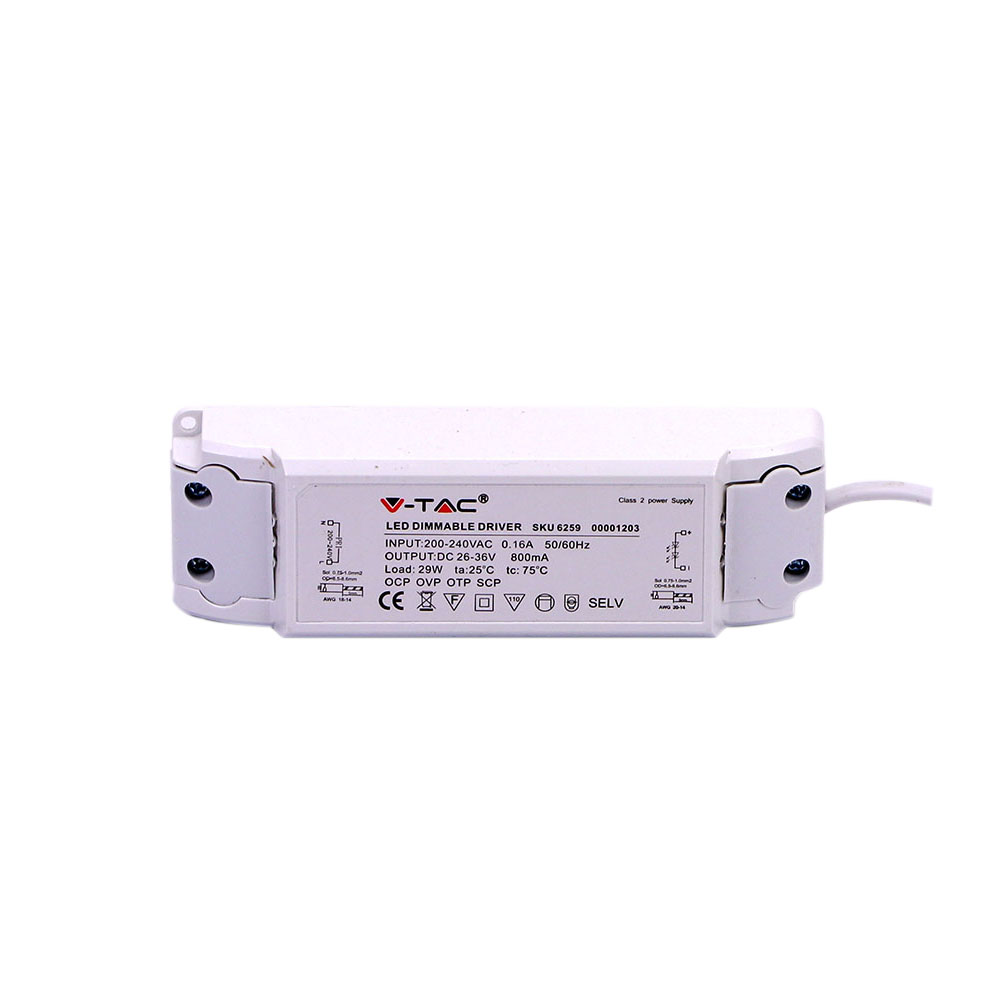 29W DRIVER VOOR LED-PANEEL HOGE LUMEN