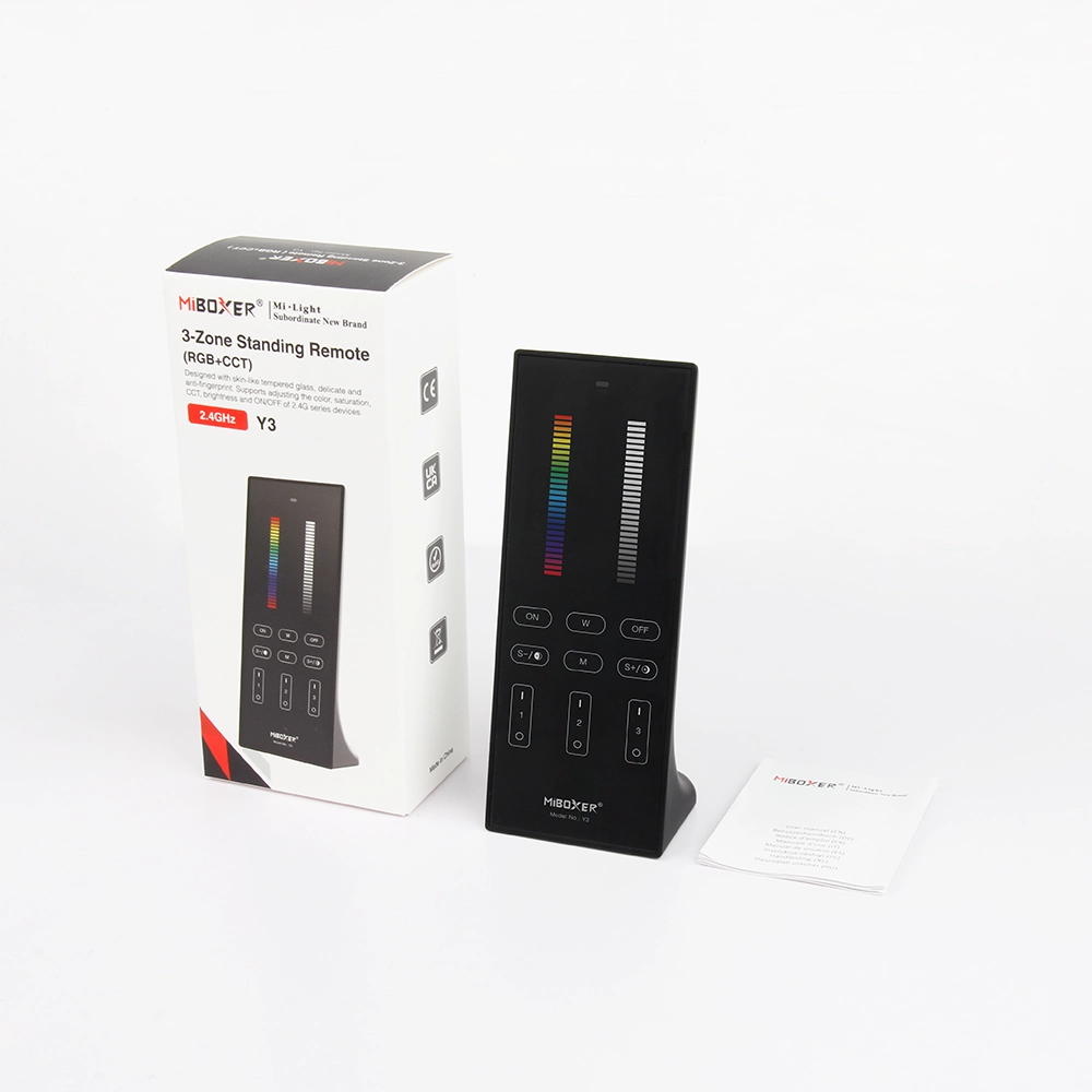 Télécommande verticale Y3 RGB+CCT (2,4 GHz)
