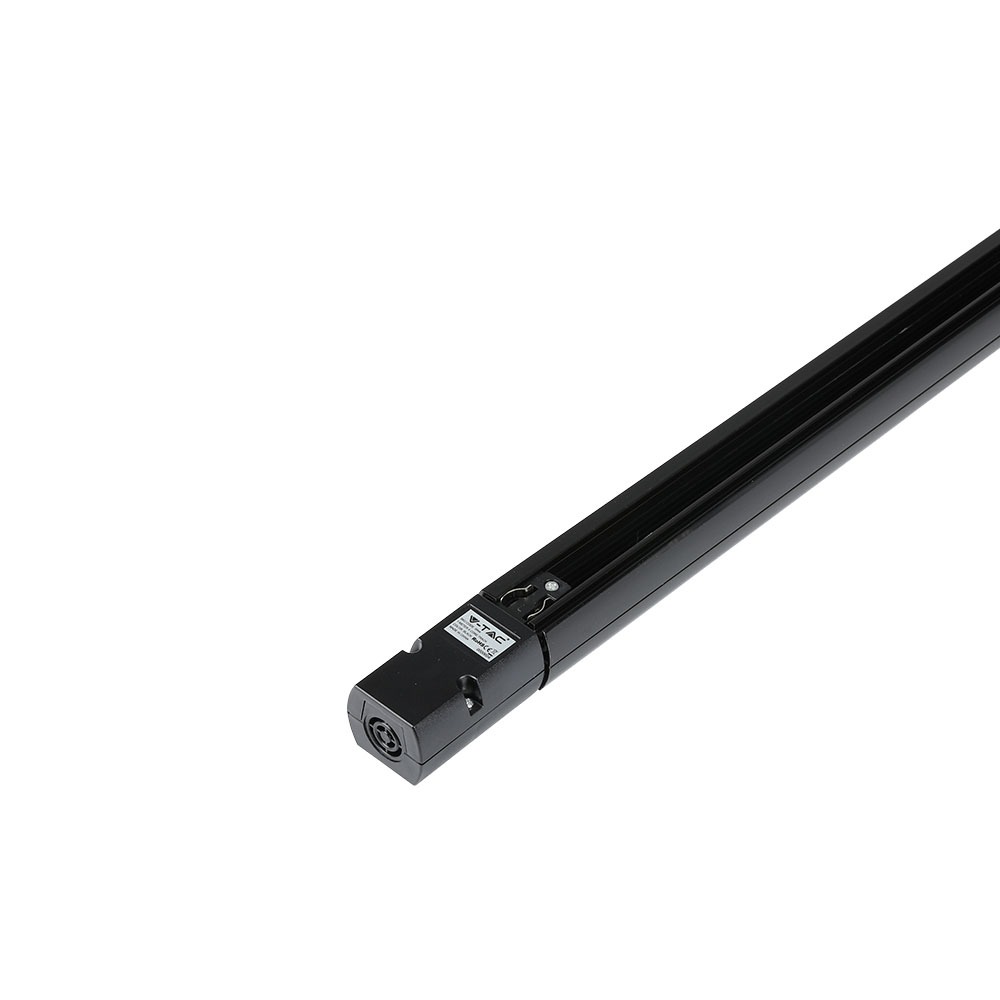 2 METER ZWARTE 4-KERN RAIL