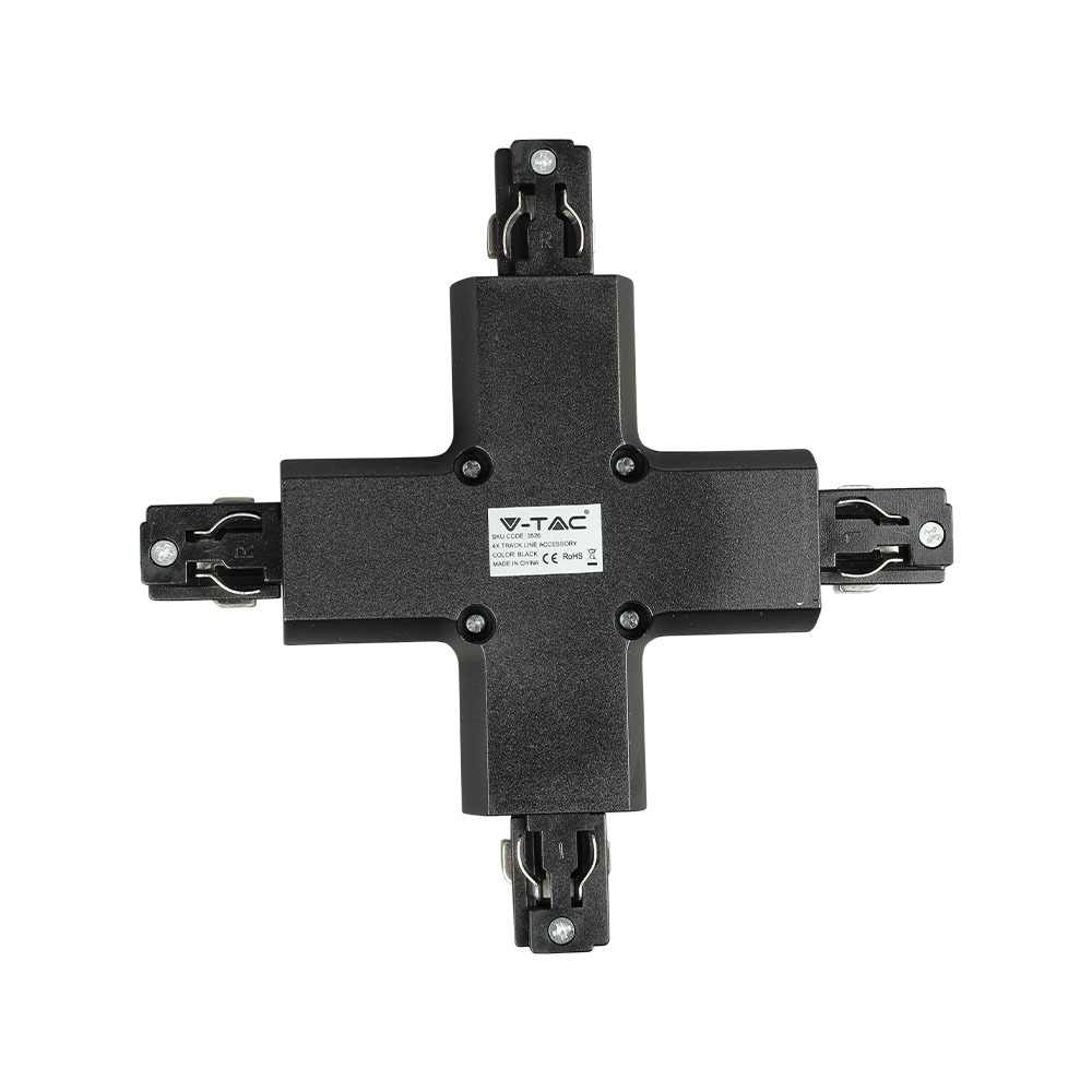 4X RAILVERLICHTING ACCESSOIRE ZWART