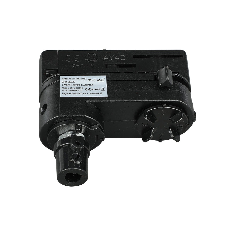 4 BEDRADE Y-SERIE C-ADAPTER/BK