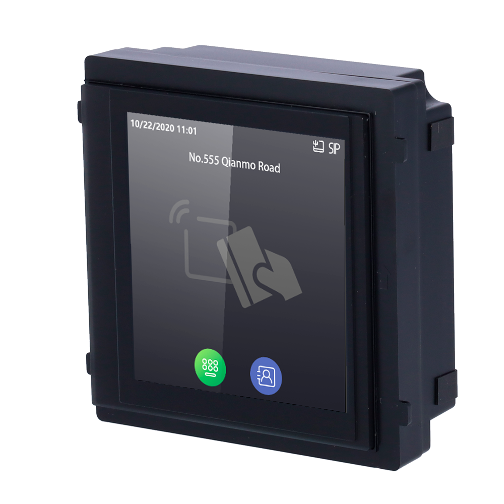 Module d'affichage tactile DS-KD-TDM avec lecteur de carte M1