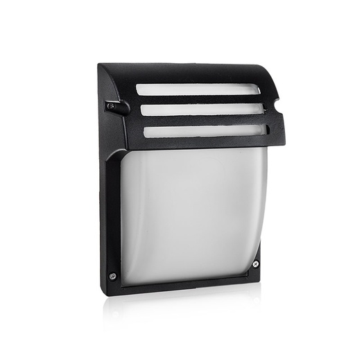 [7076] VT-754 APPLIQUE - NOIR MAT (VERRE GIVRÉ)