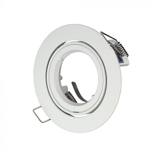 [3647] VT-775 GU10 FITTING ROND - WIT