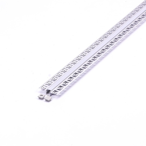 [3360] VT-8102 ENSEMBLE DE PROFILÉS EN ALUMINIUM 2000MM MILKY 2000x52,1x13,3mm