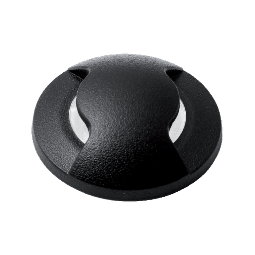 [96TERESA2L/BL] Fumagalli 96TERESA2L/BL Support pour spot encastré de sol D:50/H:77 Lampe LED G9 1,7 W - 4 000 K - IP67 Résine noire