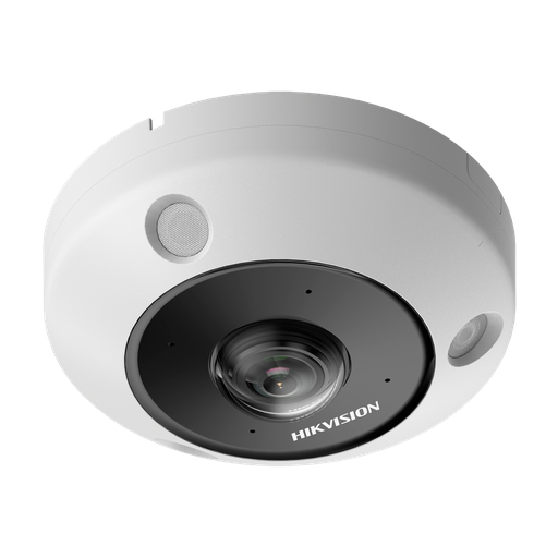 [DS-2CD6365G1-IVS] Hikvision DS-2CD6365G1-IVS - Vaste 1,16 mm 6 MP DeepinView Fisheye netwerkcamera
