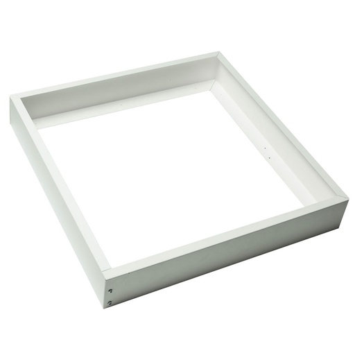[8156] CADRE EN ALUMINIUM POUR PANNEAUX DE SURFACE 600X600MM BLANC