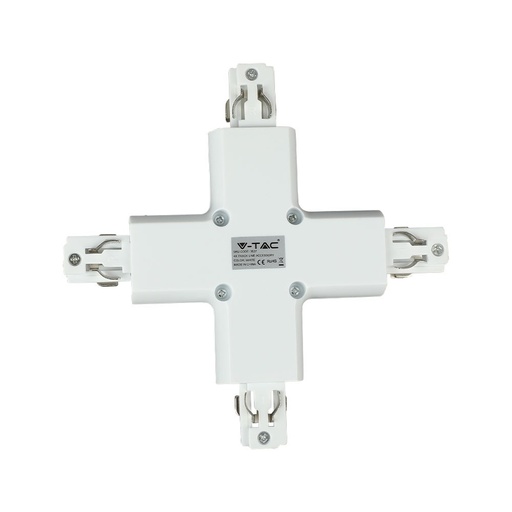 [3527] 4X ACCESSOIRE D'ÉCLAIRAGE SUR RAIL BLANC