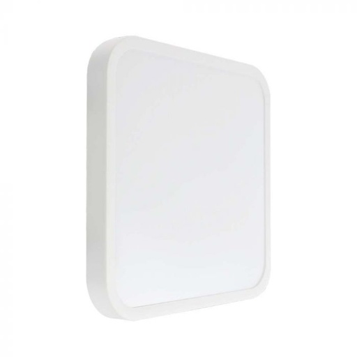  24W LED DOME LIGHT WITH SAMSUNG CHIP  SQ WHITE FRAME IP44