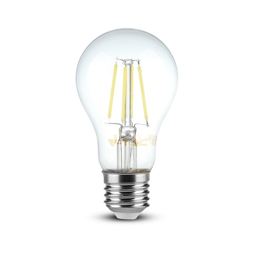 [287] VT-256 6W A60 LED FILAMENT BULB WITH SAMSUNG CHIP  E27 Colorcode 2700K-Warm White