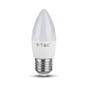 VT-289 5.5W PLASTIC CANDLE BULB WITH SAMSUNG CHIP  E27 Colorcode 3000K-Warm White