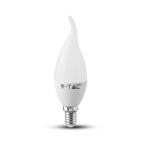 VT-258 5,5W PLASTIC KAARSVLAM LAMP MET SAMSUNG CHIP E14