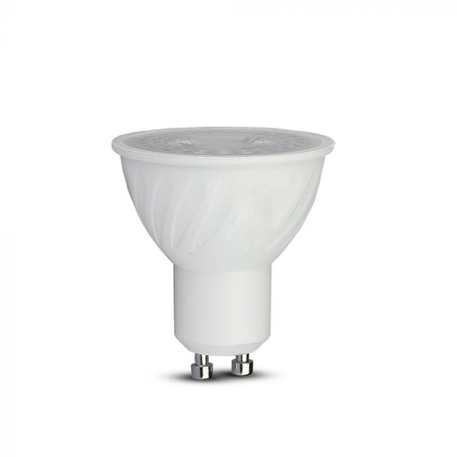 VT-227 6.5W GU10 RIPPLE PLASTIC SPOTLIGHT WITH SAMSUNG CHIP  38'D