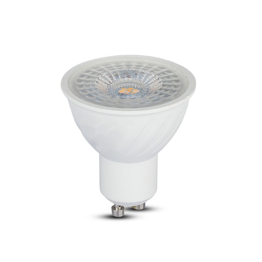 VT-247 6,5W GU10 RIPPLE PLASTIC SPOTLIGHT MET SAMSUNG CHIP 110'D