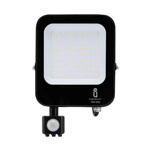 [B10202B5M] Projecteur LED AIGOSTAR avec capteur Noir Projecteur LED à capteur 100W 8900lm 6500K IP65