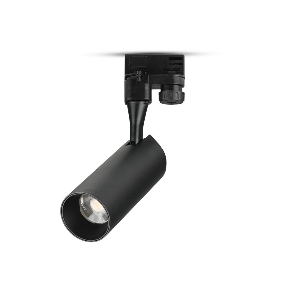 Projecteur LED sur rail VT-430 30 W avec puce Samsung, garantie 5 ans, corps noir