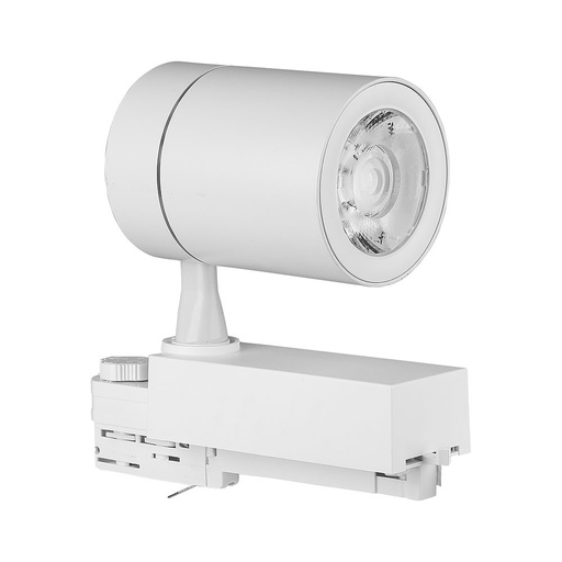 Projecteur LED sur rail VT-4536 35 W, corps blanc
