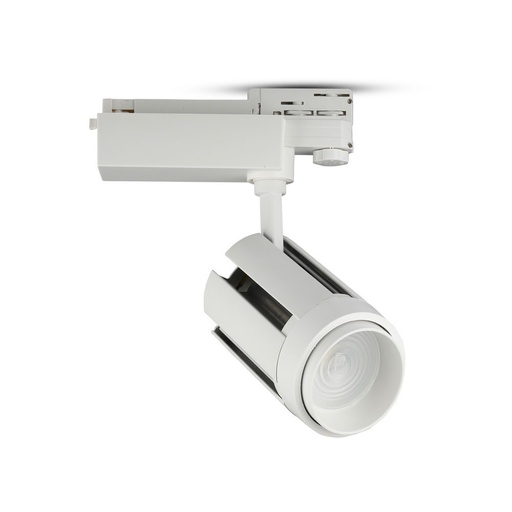 Projecteur LED sur rail VT-4735 35 W, corps blanc, garantie 5 ans