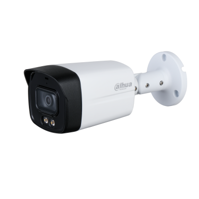 [HAC-HFW1500TLMP-IL-A] DAHUA HAC-HFW1500TLM-IL-A 5MP (2,8mm) Smart Dual Light HDCVI Bullet Camera met vaste brandpuntsafstand en audio-ingang