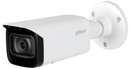 [IPC-HFW2831TP-AS-S2] DAHUA DH-IPC-HFW2831TP-AS-S2 IP POE Bullet Camera 8MP 3.6mm Audio Ingebouwde •8MP •H.265+ •120dB WDR •IR Tot 30m •SD-kaart •Microfoon •IP67 •Metaal