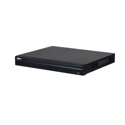 [NVR2208-8P-I2] DAHUA NVR2208-8P-I2 8-kanaals 1U 8PoE 2 HDD's WizSense netwerkvideorecorder