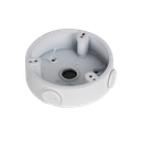 DAHUA PFA136- Junction box for dome cameras - Metallic - 32 mm (He) x 110 mm (base diameter) - Permits internal cabling - Check the hole spacing in the specs on our web for camera compatibility list