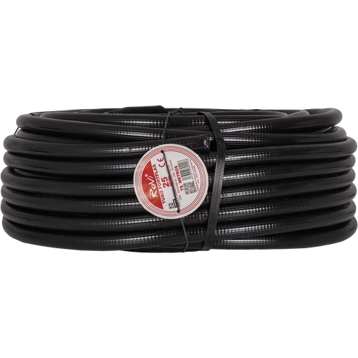 [PP25-75] Ø 25 PP Corrugated conduit 25 mm with draw wire – 75m coil