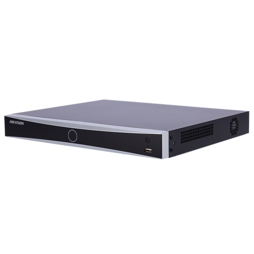 [DS-7616NXI-I2/16P/S(E)] HIKVISION DS-7616NXI-I2/16P/S(E) 16-kanaals 1U 16 POE AcuSense 4K NVR - Gezichtsherkenning, perimeterbeveiliging, bewegingsdetectie